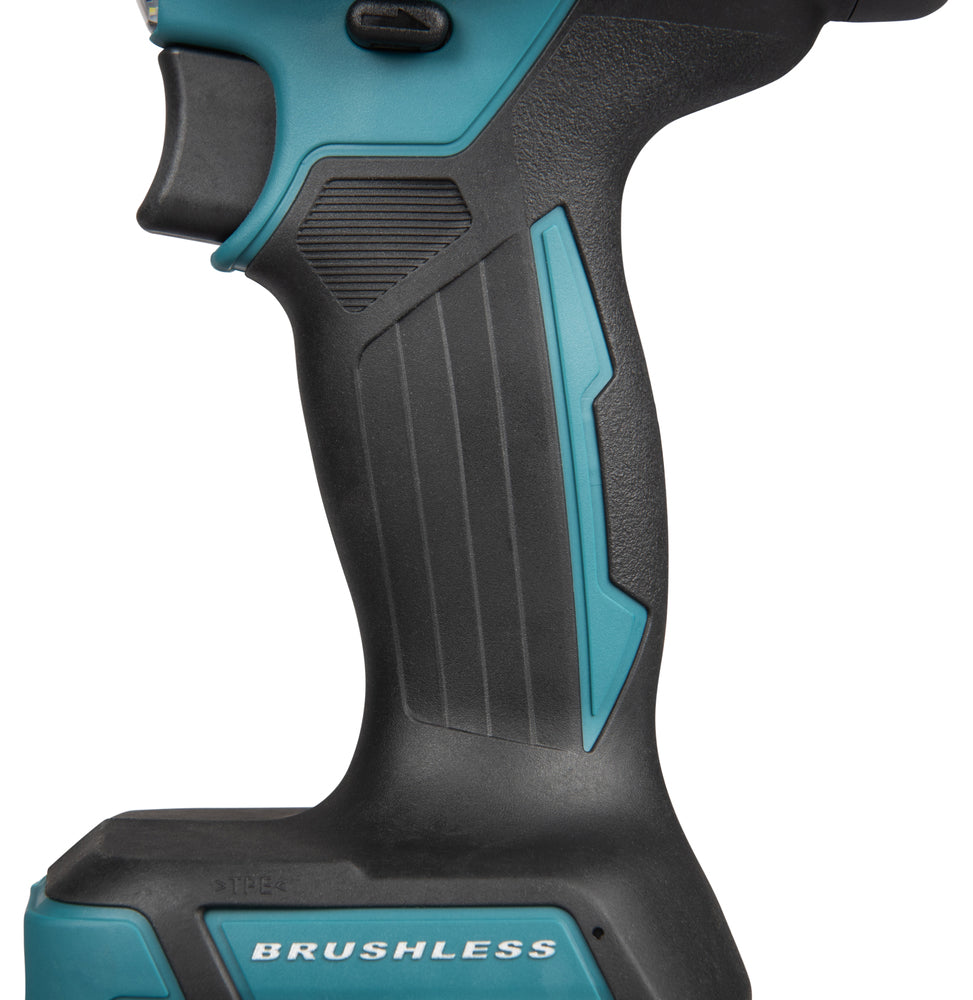Makita Akku-Bohrschrauber 18V | Brushless, Vollmetall-Getriebe & Doppel-LED - DDF492RTJ