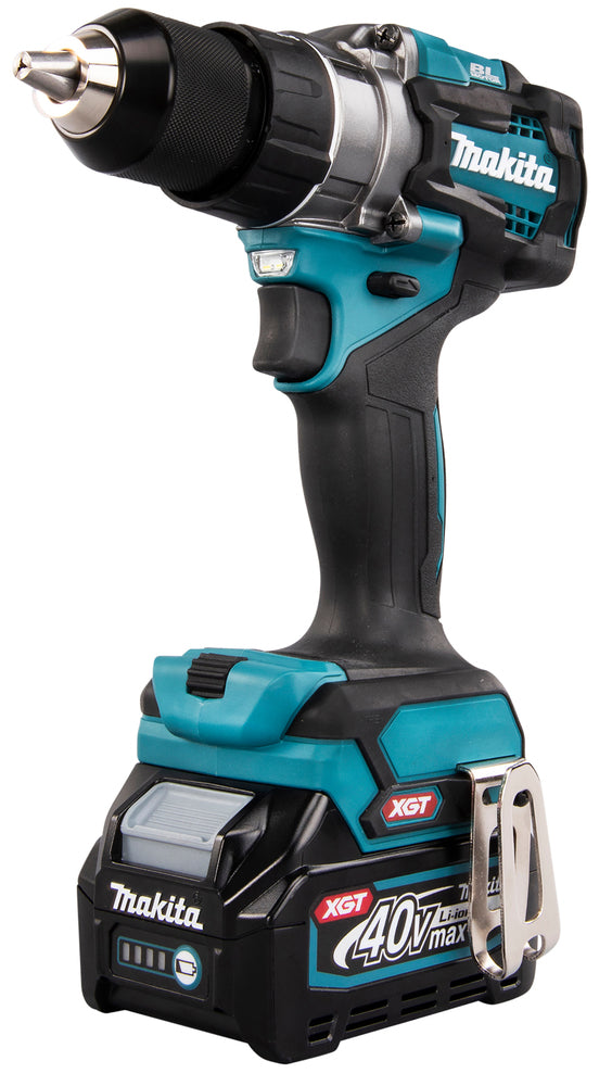 Makita Akku-Bohrschrauber 40V max | inkl. 2x 2,5 Ah Akkus, Schnellladegerät & MAKPAC Gr. 3 - DF001GD201