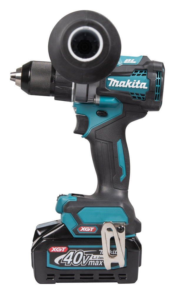 Makita Akku-Bohrschrauber 40V max | inkl. 2x 2,5 Ah Akkus, Schnellladegerät & MAKPAC Gr. 3 - DF001GD201