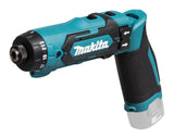Makita Akku-Knickschrauber 7,2V | kompakt mit 21 Drehmomentstufen & 2-Gang-Getriebe - DF012DZ