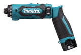 Makita Akku-Knickschrauber 7,2V | kompakt, leicht & präzise mit 21 Drehmomentstufen - DF012DSE