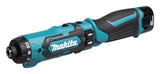 Makita Akku-Knickschrauber 7,2V | kompakt mit 21 Drehmomentstufen & 2-Gang-Getriebe - DF012DZ