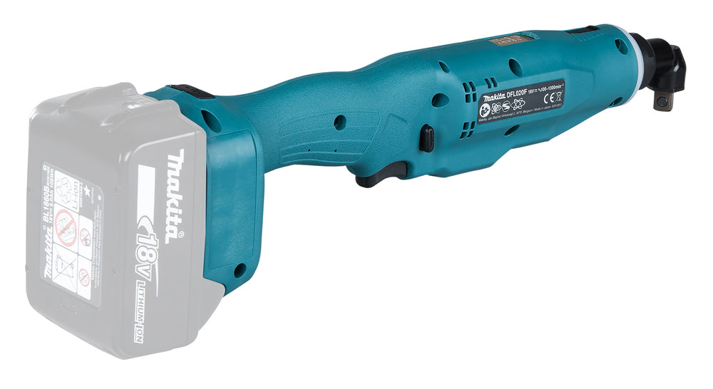 Makita Akku-Winkelabschaltschrauber 18V | Brushless, kompakt & präzise (ohne Akku & Ladegerät) - DFL020FZX1