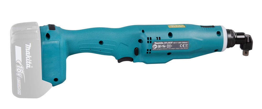 Makita Akku-Winkelabschaltschrauber 18V | Brushless, kompakt & präzise (ohne Akku & Ladegerät) - DFL063FZX1
