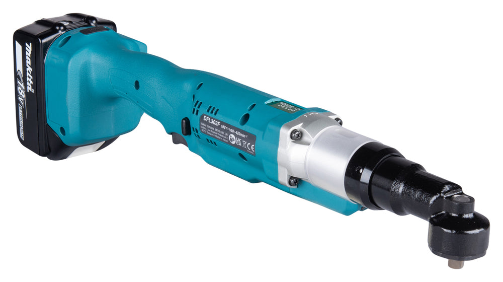 Makita Akku-Winkelabschaltschrauber 18V | Brushless, kompakt & präzise (10–30 Nm) - DFL303F