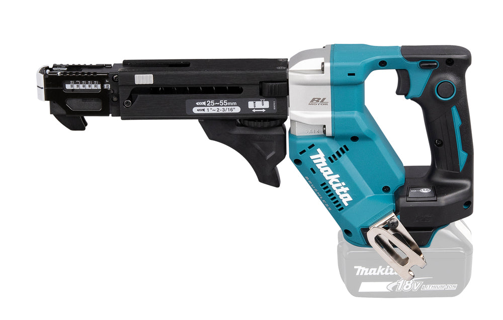 Makita Akku-Magazinschrauber 18V | Brushless mit Push-Drive & XPT für Schrauben 25–55 mm - DFR551Z