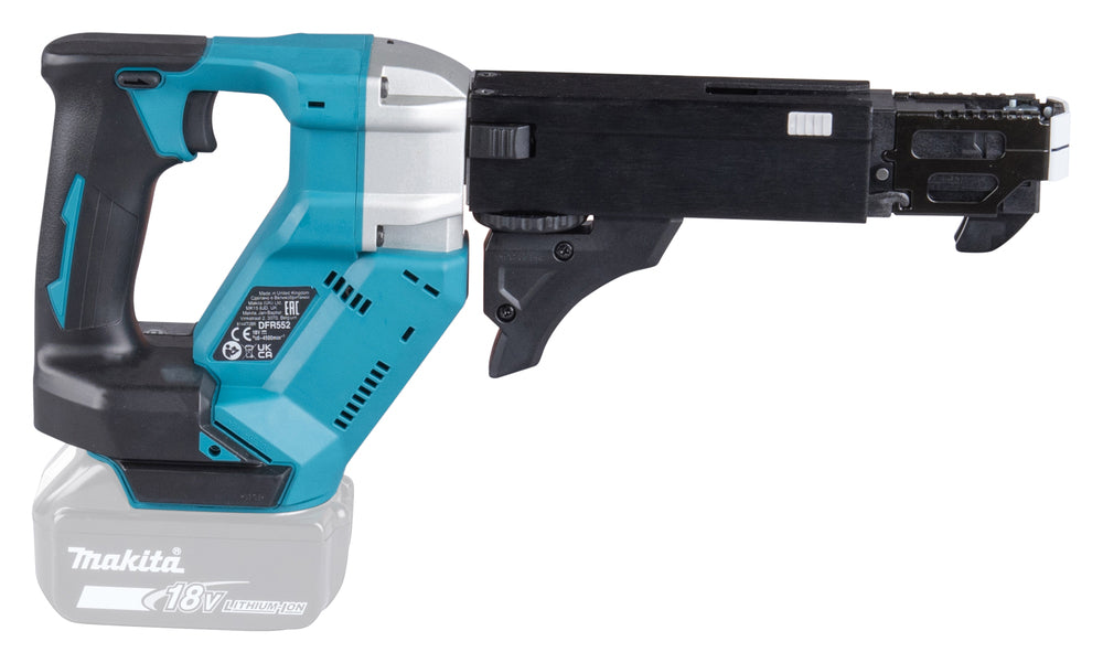 Makita Akku-Magazinschrauber 18V | Brushless mit Push-Drive für Schrauben 25–55 mm - DFR552Z
