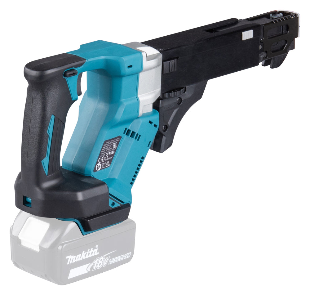 Makita Akku-Magazinschrauber 18V | Brushless mit Push-Drive für Schrauben 25–55 mm - DFR552Z