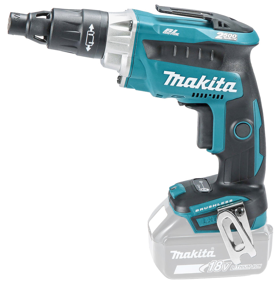 Makita Akku-Schnellbauschrauber 18V | Brushless mit Push&Drive-Technologie & LED - DFS251Z