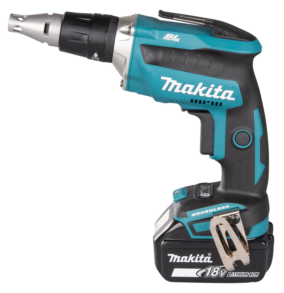 Makita Akku-Schnellbauschrauber 18V | Brushless mit Push&Drive-Technologie - DFS452RTJ