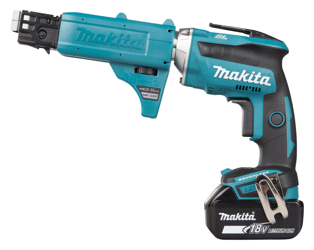 Makita Akku-Schnellbauschrauber 18V | Brushless mit Push&Drive-Technologie - DFS452AJX2