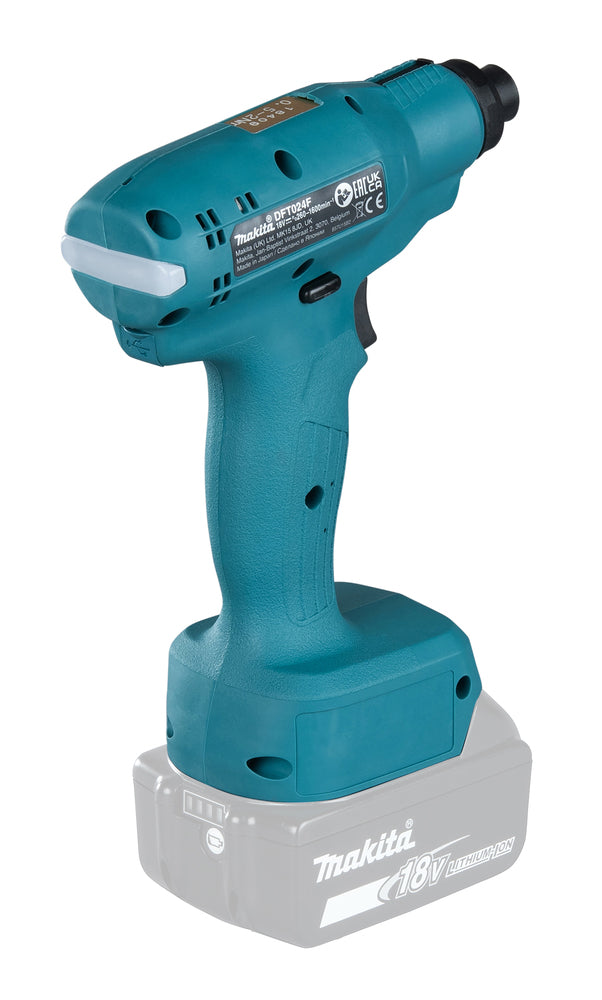 Makita Akku-Abschaltschrauber 18V | Brushless mit 7-stufiger Geschwindigkeit & LED - DFT024FMZ