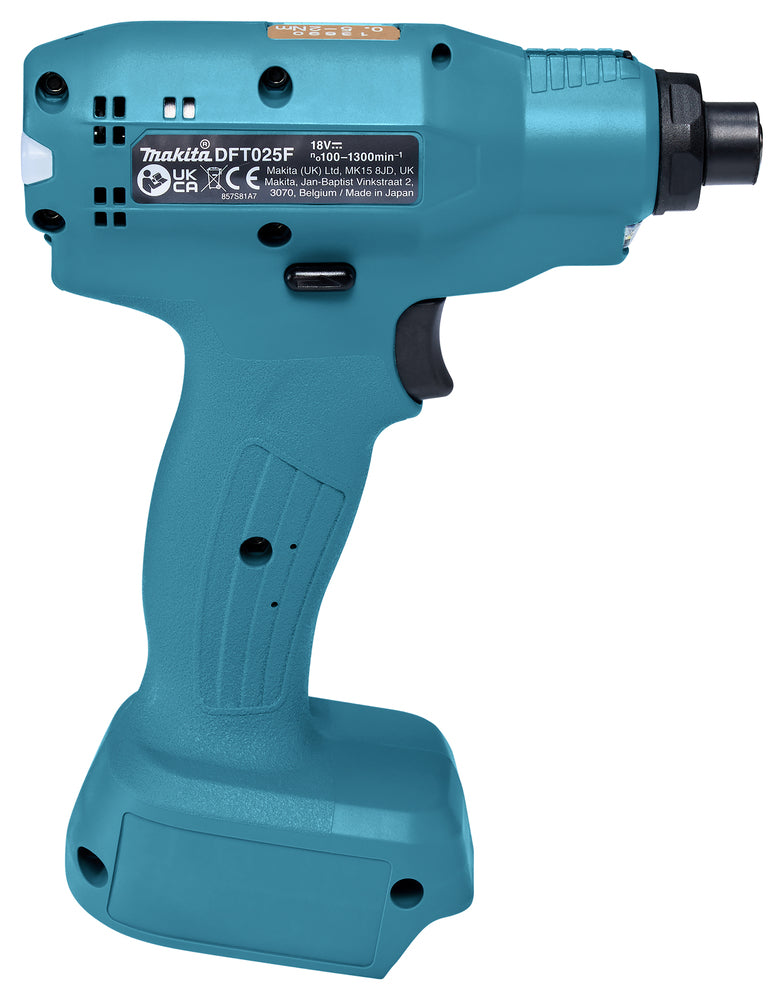 Makita Akku-Abschaltschrauber 18V | Brushless mit 7-stufiger Geschwindigkeit & LED - DFT025FMZ
