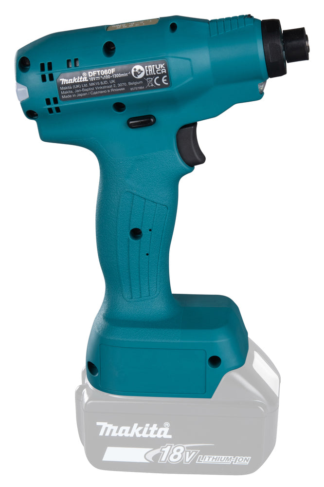 Makita Akku-Abschaltschrauber 18V | Brushless mit 7-stufiger Geschwindigkeit & LED - DFT060FM4Z