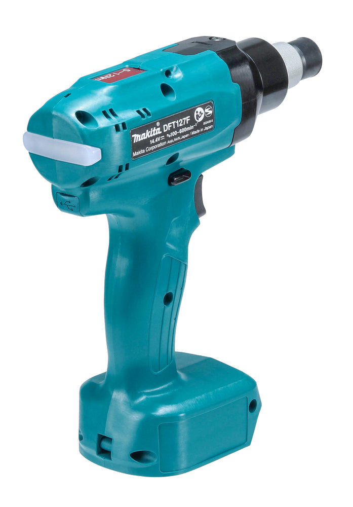 Makita Akku-Abschaltschrauber 18V | Brushless mit 5-stufiger Geschwindigkeit & LED - DFT127FMZ
