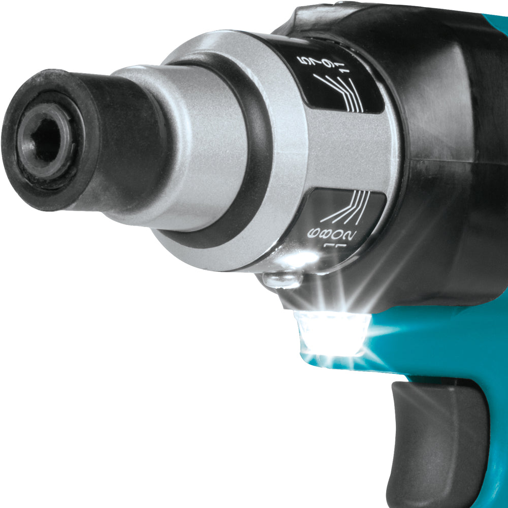 Makita Akku-Abschaltschrauber 18V | Brushless mit 5-stufiger Geschwindigkeit & LED - DFT127FMZ