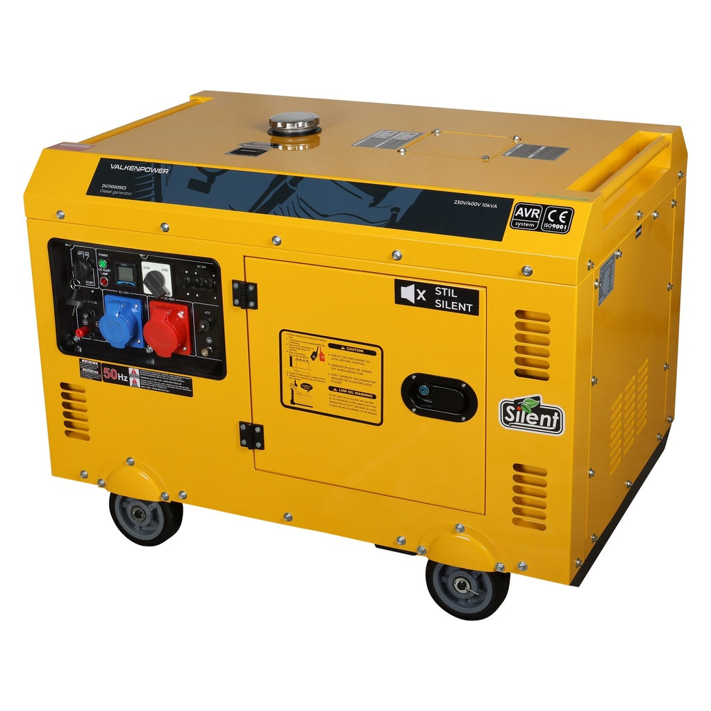 Valkenpower Dieselgenerator 8 kW Silent – VA-DG11000SE3A