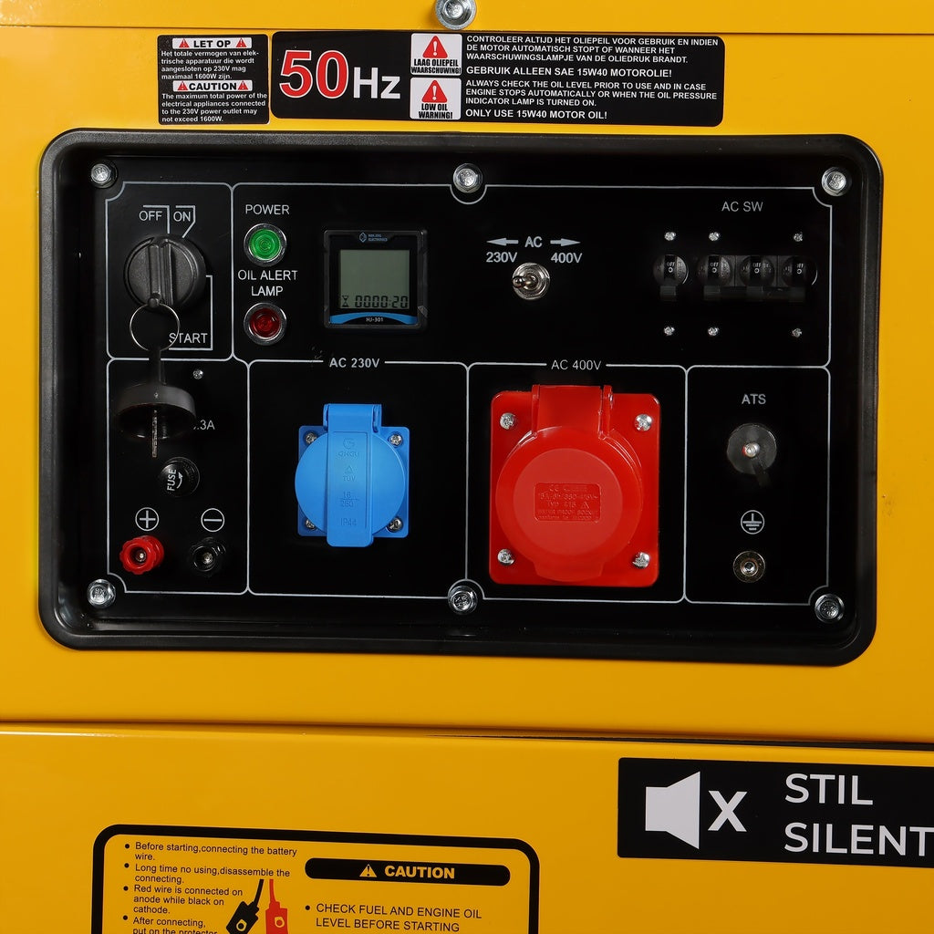 Valkenpower Dieselgenerator 5 kW Silent – VA-DG6500SE3A