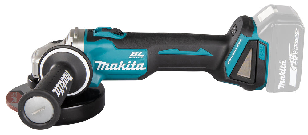 Makita Akku-Winkelschleifer 18V | 125 mm | Brushless mit AFT & ADT - DGA504Z