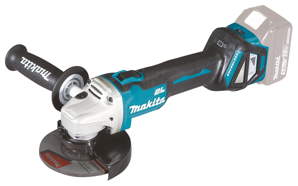 Makita Akku-Winkelschleifer 18V | 125 mm | Brushless mit AFT, ADT & XPT - DGA511Z