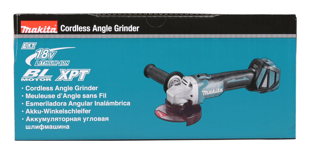 Makita Akku-Winkelschleifer 18V | 125 mm | Brushless mit AFT, ADT & XPT - DGA511Z