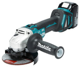 Makita Akku-Winkelschleifer 18V | 125 mm | Brushless mit AFT & ADT - DGA513RT3J