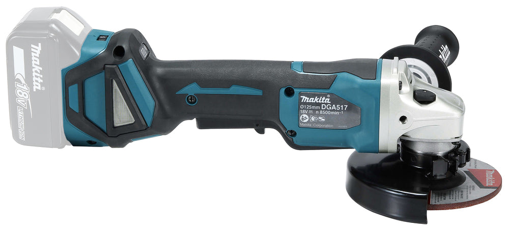 Makita Akku-Winkelschleifer 18V | 125 mm | Brushless - DGA517Z