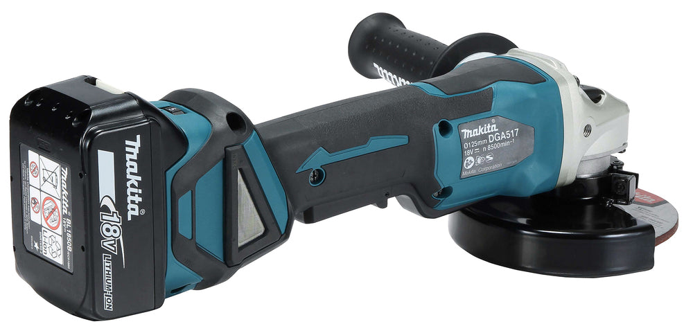 Makita Akku-Winkelschleifer 18V | 125 mm | Brushless - DGA517RTJ