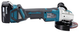 Makita Akku-Winkelschleifer 18V | 125 mm | X-LOCK | Brushless - DGA519RTJ
