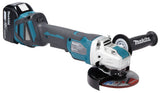 Makita Akku-Winkelschleifer 18V | 125 mm | X-LOCK | Brushless - DGA519RTJ