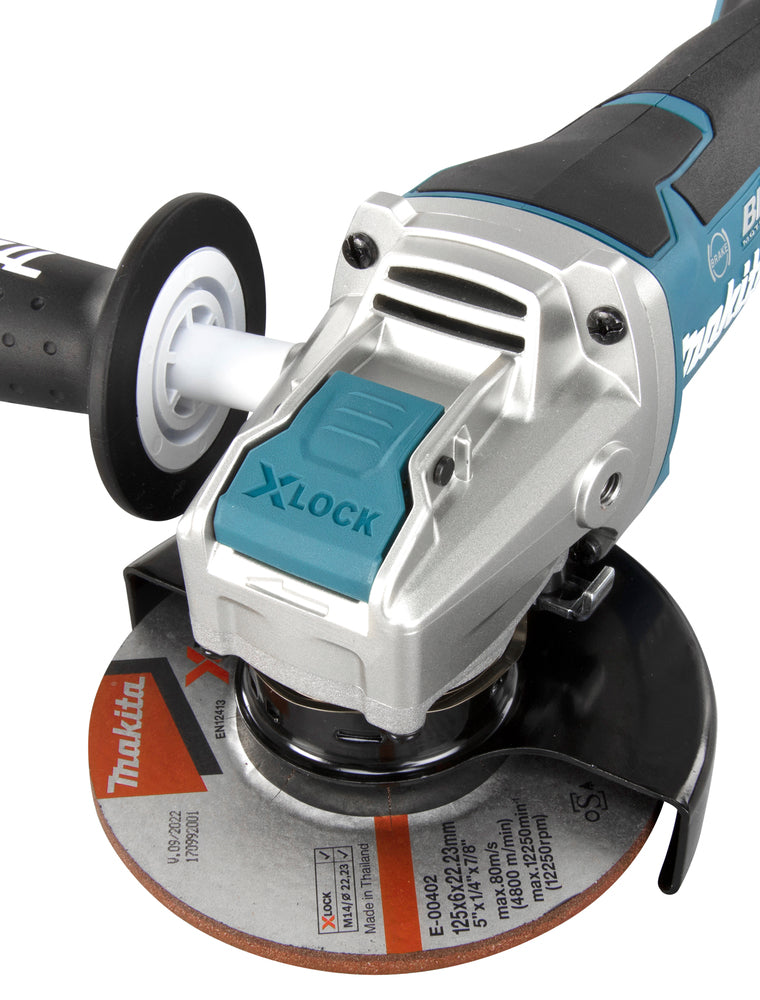 Makita Akku-Winkelschleifer 18V | 125 mm | X-LOCK | Brushless - DGA519Z