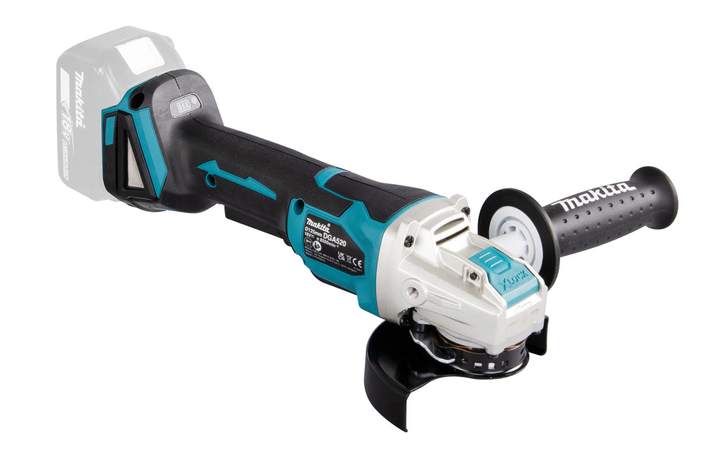 Makita Akku-Winkelschleifer 18V | 125 mm | X-LOCK - DGA520ZX1