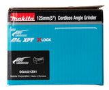 Makita Akku-Winkelschleifer 18V | 125 mm | X-LOCK - DGA521ZX1