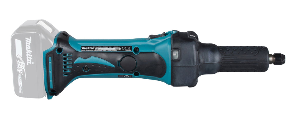 Makita Akku-Geradschleifer – kompakt, leicht & mit LED - DGD800Z