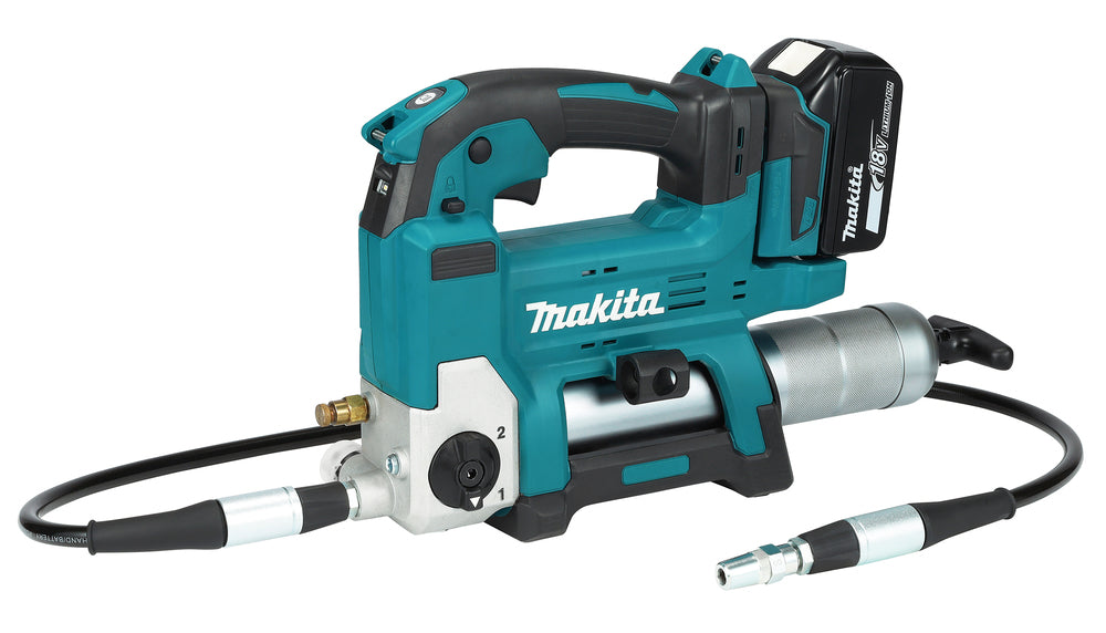 Makita Akku-Fettpresse – sauberes und effizientes Abschmieren - DGP180RT