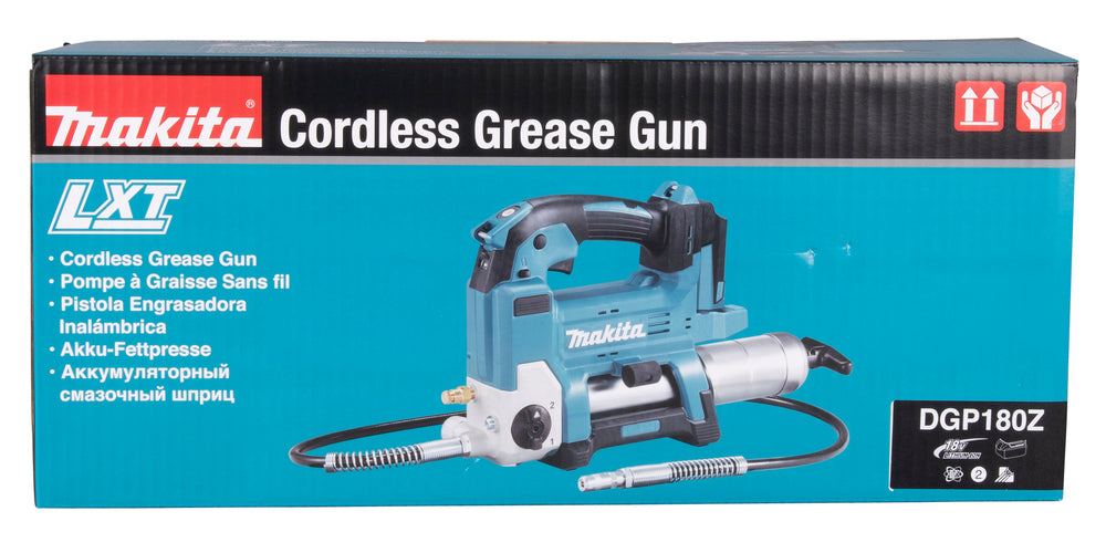 Makita Akku-Fettpresse – leistungsstark & komfortabel schmieren - DGP180Z