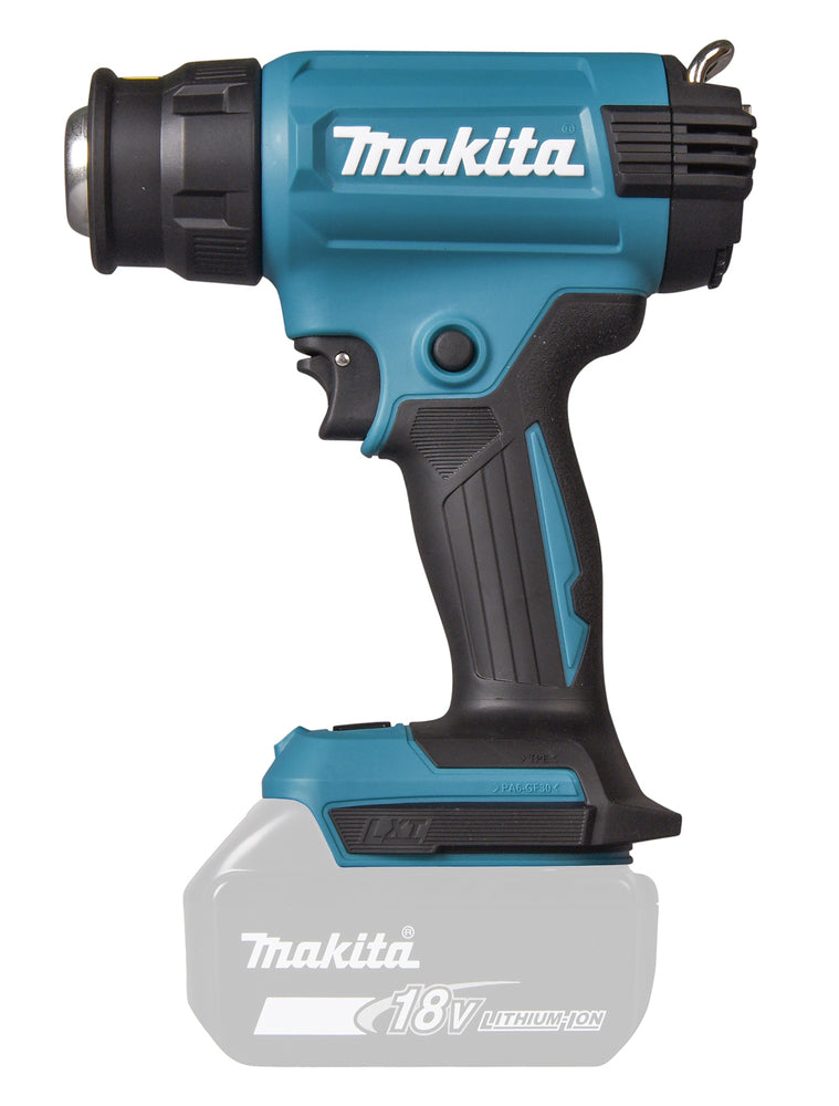 Makita Akku-Heißluftgebläse – stufenlose Temperatureinstellung, LED & Schnellwechselsystem - DHG181ZK