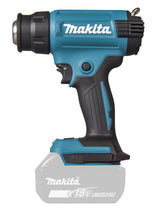 Makita Akku-Heißluftgebläse – stufenlose Temperatureinstellung, LED & Schnellwechselsystem - DHG181ZK