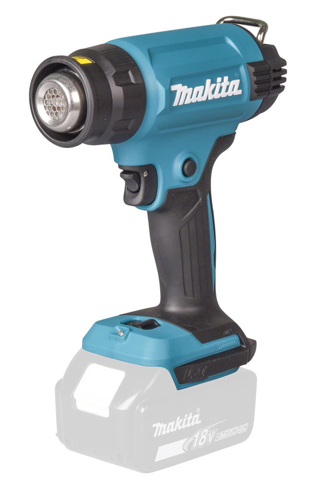 Makita Akku-Heißluftgebläse – stufenlose Temperatureinstellung, LED & Schnellwechselsystem - DHG181ZK
