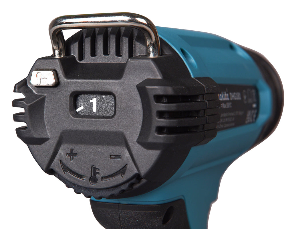 Makita Akku-Heißluftgebläse – stufenlose Temperatureinstellung, LED & Schnellwechselsystem - DHG181ZK