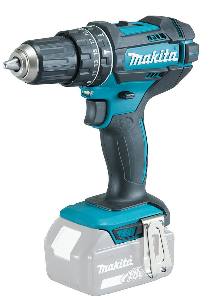 Makita Akku-Schlagbohrschrauber – 18V, 64 Nm Drehmoment, kompakt & effizient - DHP482Z