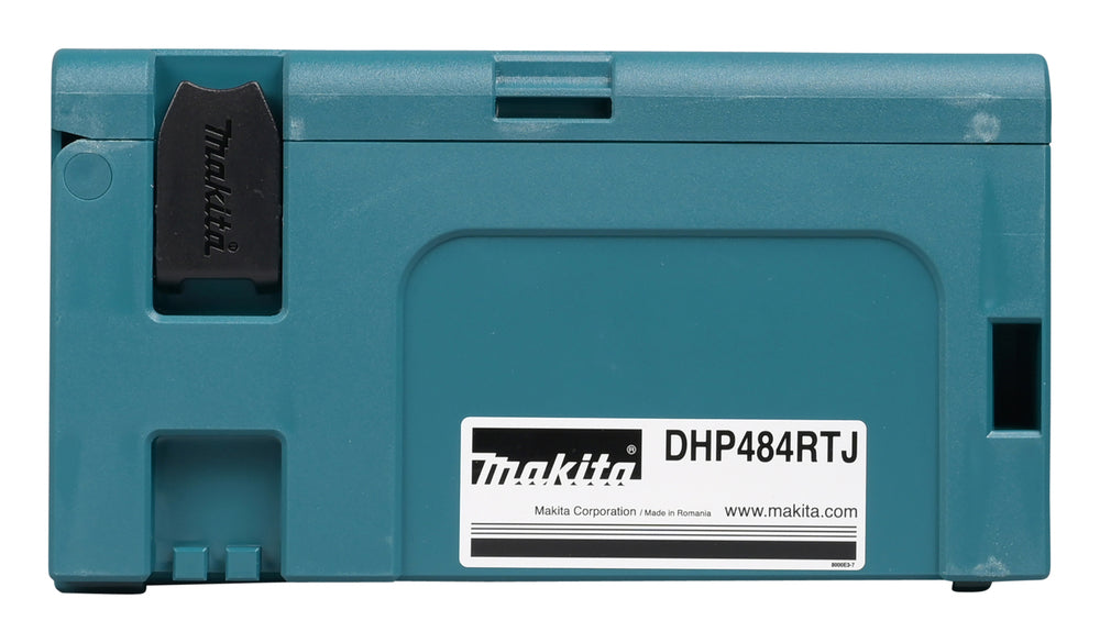 Makita Akku-Schlagbohrschrauber – 18V, 65 Nm Drehmoment, bürstenlos & robust - DHP484RTJ