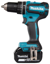 Makita Akku-Schlagbohrschrauber – 18V, 60 Nm Drehmoment, bürstenlos & robust - DHP485RTJ