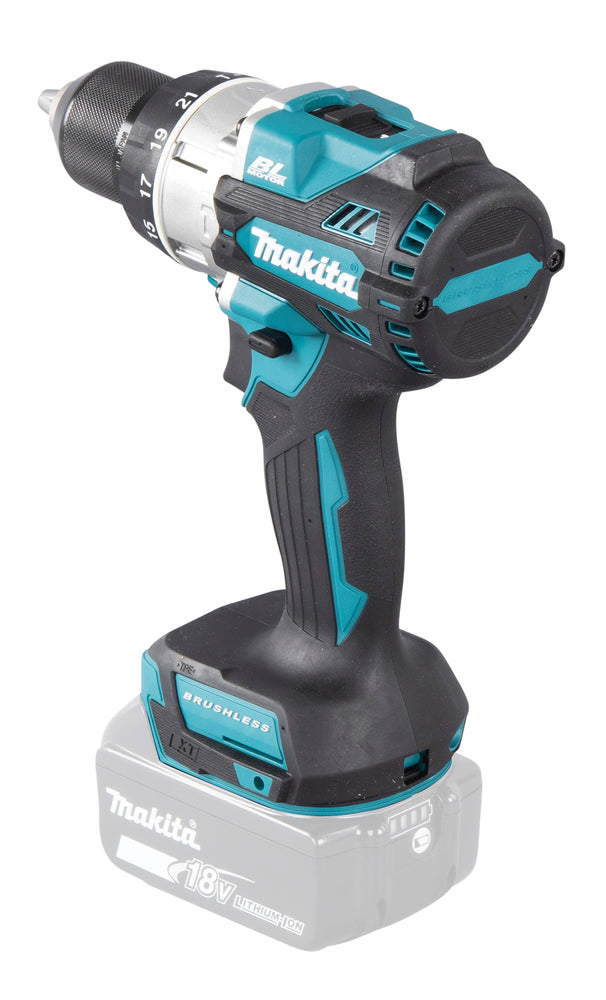 Makita Akku-Schlagbohrschrauber – 18V, 141 Nm Drehmoment, bürstenlos & kompakt - DHP486Z