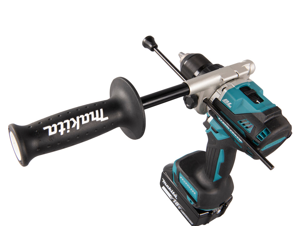 Makita Akku-Schlagbohrschrauber – 18V, 141 Nm Drehmoment, bürstenlos & Profi-Ausführung - DHP486RTJ