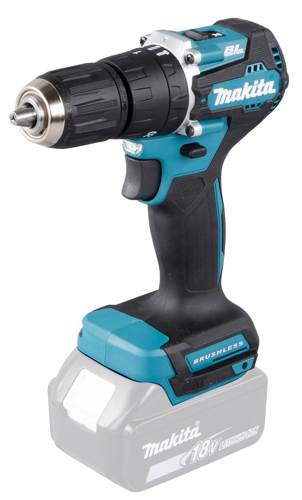 Makita Akku-Schlagbohrschrauber – 18V, kompakt & mit ergonomisch verbessertem Handgriff - DHP487Z