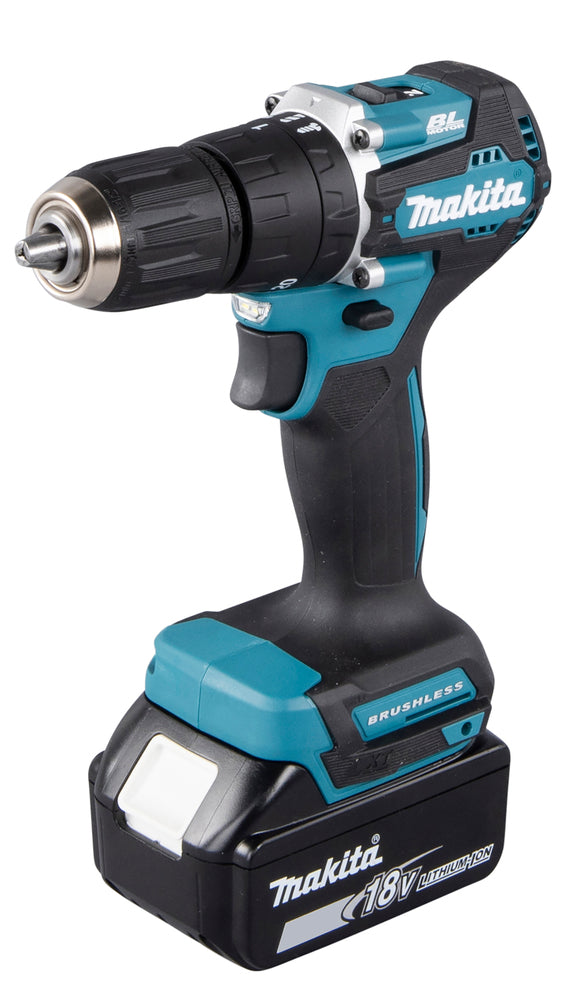 Makita Akku-Schlagbohrschrauber – 18V, kompakt & mit ergonomisch verbessertem Handgriff - DHP487RAJ