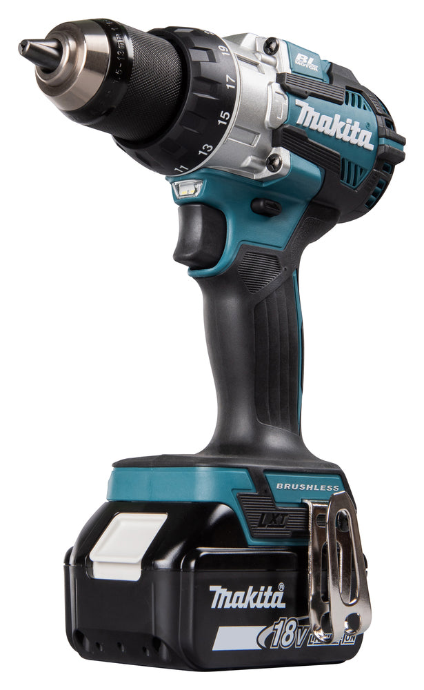Makita Akku-Schlagbohrschrauber – 18V, 110 Nm Drehmoment, bürstenlos & extra kompakt - DHP489RTJ