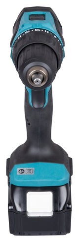Makita Akku-Schlagbohrschrauber – 18V, 65 Nm Drehmoment, mit 2-Gang-Vollmetallgetriebe - DHP490RFX3