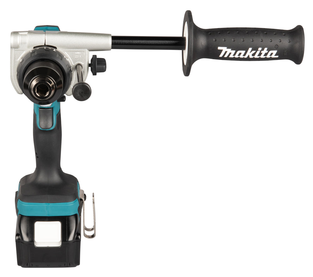 Makita Akku-Schlagbohrschrauber – 18V, 141 Nm, bürstenlos & mit Metall-Bohrfutter - DHP492RTJ